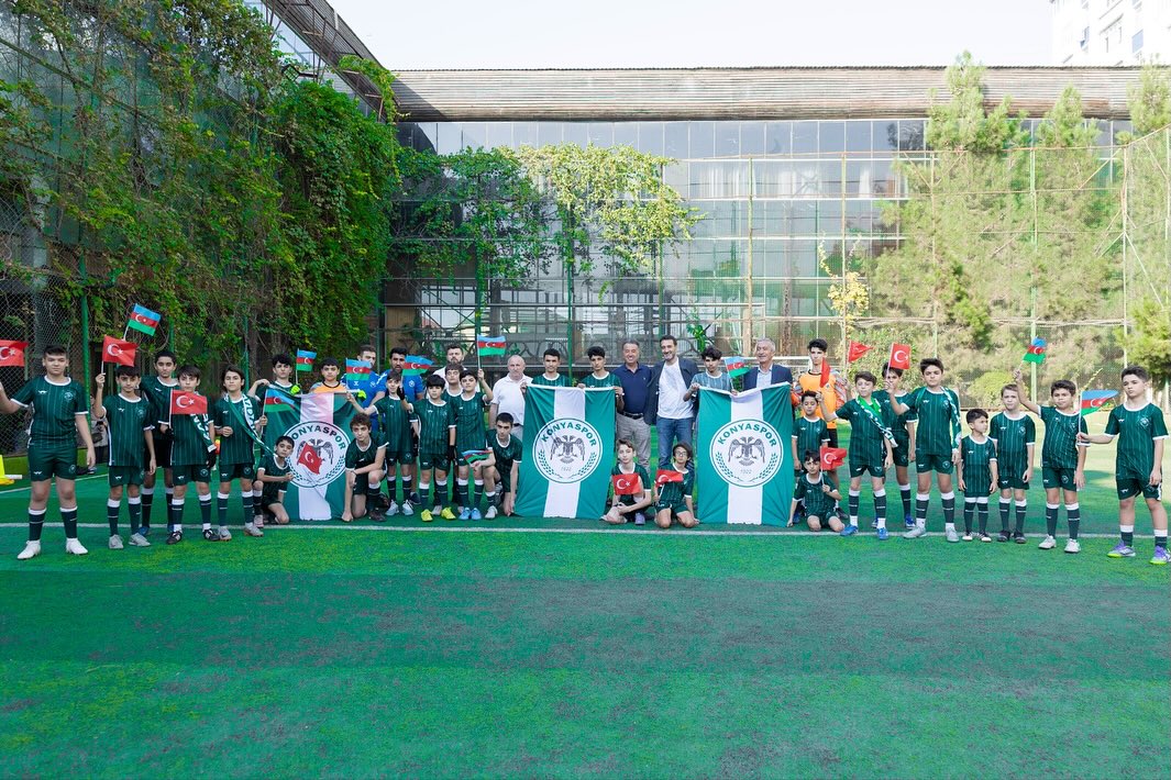 Konyaspor Futbol Okulları Bakü’de Eğitim Faaliyetlerine Başladı!