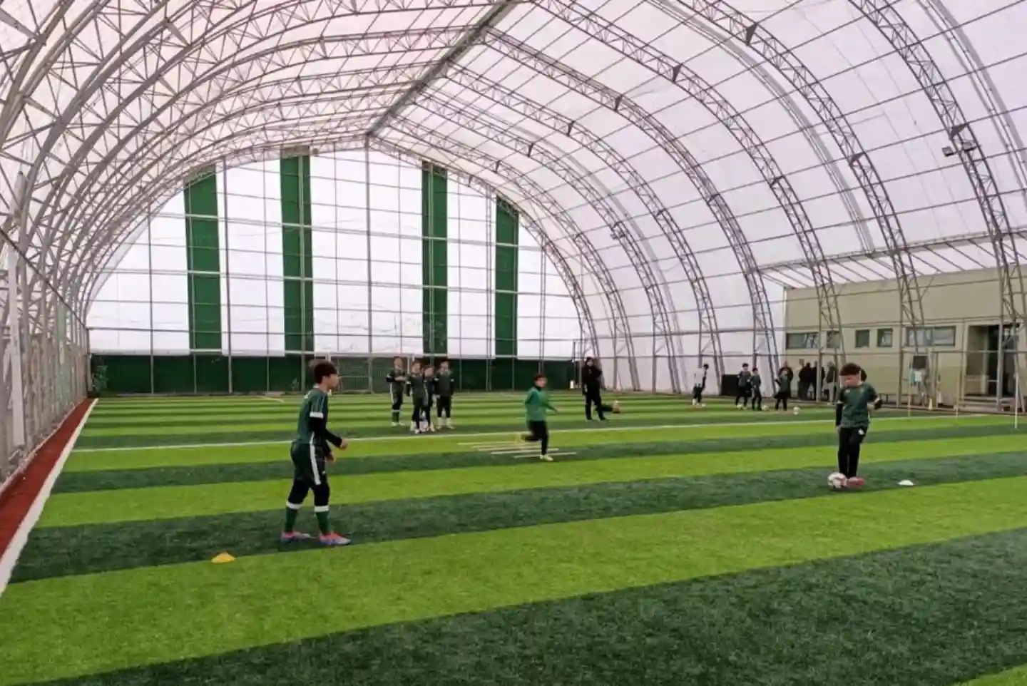 Sancak Futbol Okulu’nda Hafta Sonu Antrenman Heyecanı