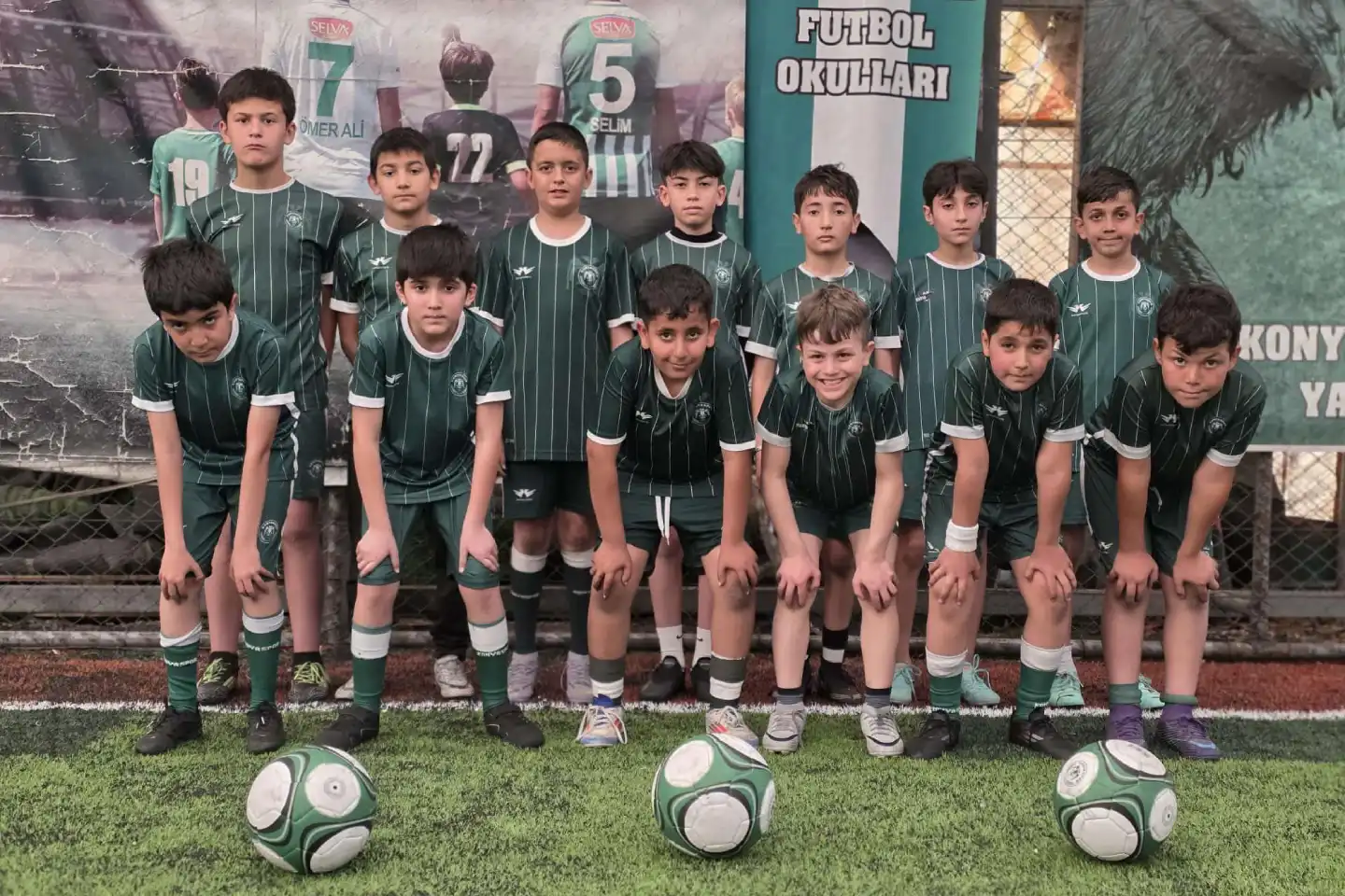 Karatay Bölgesinde Futbol Okulu Heyecanı