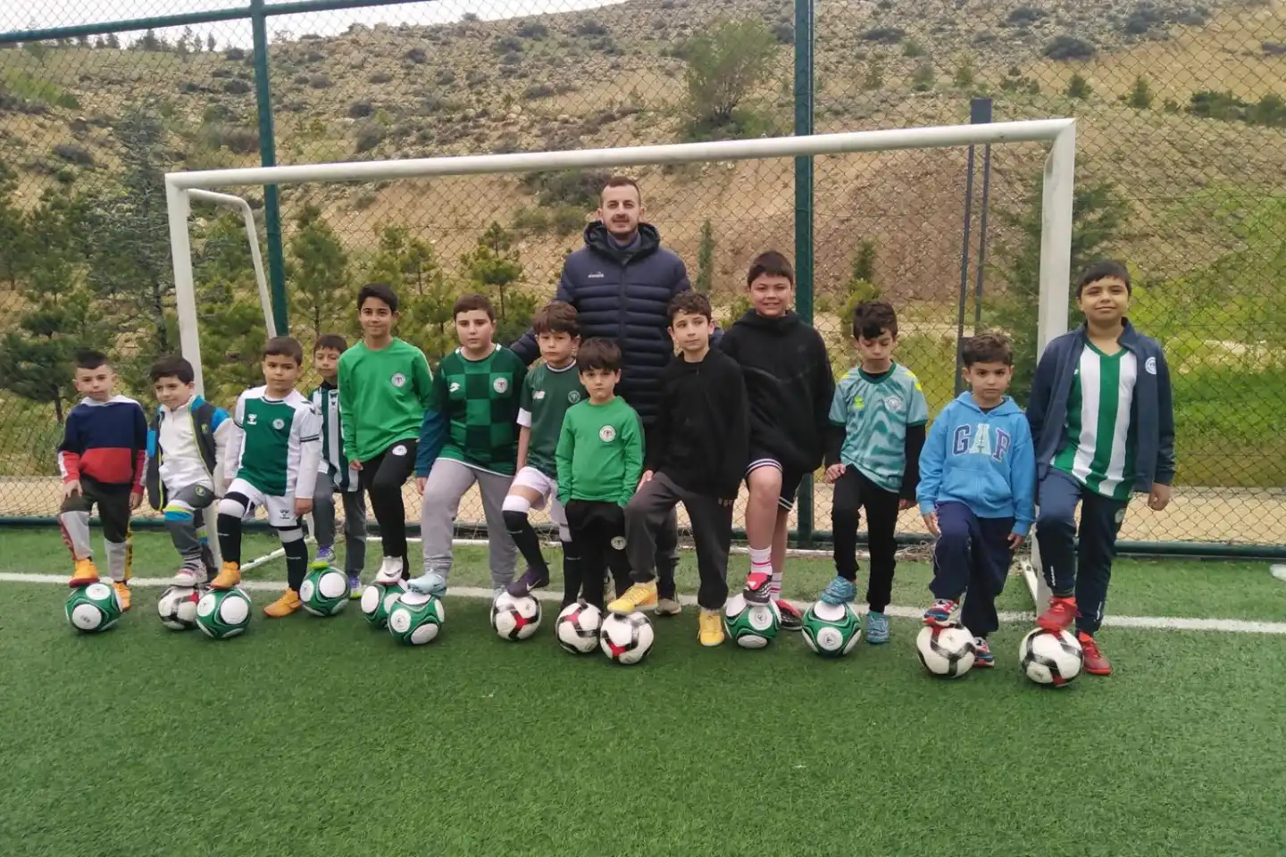 Kobisanda Futbol Okulumuz Açıldı