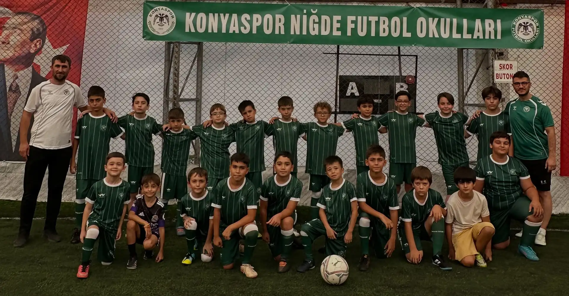 Konyaspor Niğde Futbolokulları olarak bugün antrenmanlarımıza başladık.